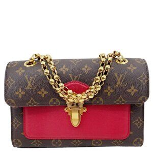 Louis Vuitton  Victoire Monogram Canvas Crossbody Bag Cerise